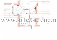 План потолка с расстановкой светильников